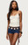Edikted Women's Fawnie Ribbed Crochet Tank Top - 0260609690171