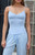 John Galt Women's Light Blue Archie Tank Top - 0704601602091