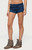 Edikted Women's Double Belted Low Rise Jean Shorts - 0266609690102