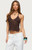 Edikted Women's Jenn Beaded Crochet Top - 0263609690377