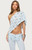 Edikted Women's Zephyra Beaded & Sequin One Shoulder Poncho - 0263609690398