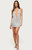 Edikted Women's Annikka Backless Plunge Mini Dress - 0271609690107