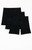 Pacsun Men's 3 Pack Black Boxer Briefs - 0631611890001