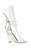AZALEA WANG Women's Douma White Wedge Sandals - 0275611590094