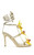 AZALEA WANG Women's Crescendo Gold Stiletto Sandals - 0275611590095