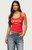 Edikted Women's Spain Ribbed Tank Top - 0260609690181