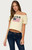 Edikted Women's USA Babe Off-The-Shoulder T-Shirt - 0262609690065