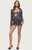Edikted Women's Zebra Mesh Bandeau Mini Dress - 0271609690118