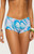 Edikted Women's Cassa Paisley Boyshort Bikini Bottom - 0270609690093
