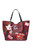 True Religion Women's Red Multi Patch Graphic Tote Bag - 0276141730151