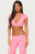 Edikted Women's Laverne Wrap Cropped Top - 0260609690210