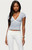 Edikted Women's Alvera Lace Striped Top - 0263609690458