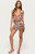 Edikted Women's Aleena Floral Leopard Halter Mini Dress - 0271609690132