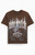 Von Dutch Men's Brown Eagle T-Shirt - 0097513430017