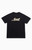 LOST Men's Black Linear Lam T-Shirt - 0230611280016