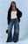 Pacsun Women's Ronnie Ultimate Low Rise Barrel Jeans Ripped Medium Blue - 0860454210424