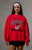 WILD COLLECTIVE Women's Georgia Bulldogs Crew Neck Sweatshirt - 0751610230055