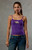 WILD COLLECTIVE Women's LSU Tigers Sculpt Tank Top - 0702610230141
