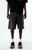 Civil Men's Hostile Bloom Baggy Denim Jorts - 0172460120065