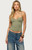 Edikted Women's Aven Built In Bra Tank Top - 0260609690237