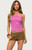 Edikted Women's Rimona Sequin Halter Top - 0263609690470