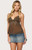 Edikted Women's Tavish Sequin & Bead Halter Top - 0263609690471