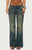 Edikted Women's Shirili Low Rise Flared Jeans - 0267609690106