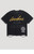 DARC SPORT ATHLETICS Men's Black N.R.G. Grunge Cropped Oversized T-Shirt - 0140715770016