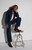 Pacsun Kids Kids Baggy Jeans Contrast Stitch Dark Blue - 0784454210165