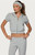 Edikted Women's Rachel Short Sleeve Hooded Top - 0263609690512