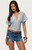 Edikted Women's Alwyn Flutter Crochet Zigzag Top - 0263609690513