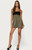 Edikted Women's Jonna Contrast Bubble Mini Dress - 0271609690163