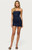 Edikted Women's Olga Strapless Stretchy Denim Romper - 0271609690164