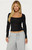 Edikted Women's Amanita Scoop Neck Long Sleeve Top - 0263609690522