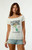 Pacsun Women's x Outside Lands Banjo Off-The-Shoulder T-Shirt - 0702512320182