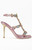 AZALEA WANG Women's Khai Pink Stiletto Sandals - 0275611590125