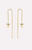 Ana Luisa Women's Gold Lev Threader Earrings - 0276611070003