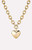 Ana Luisa Women's Lev Bold Gold Heart Necklace - 0276611070018