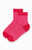 John Galt Women's Red Striped Ankle Socks - 0679601600344