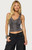Edikted Women's Whitt Studded Ruched Tank Top - 0260609690269