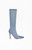 AZALEA WANG Women's Calana Denim Stiletto Boots - 0275611590171