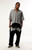 Pacsun Men's Saints Applique Baggy Fleece Sweatpants - 0133519270043
