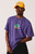Studio by Supervsn Men's Purple Studio Swirl T-Shirt - 0125603070018