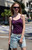John Galt Women's Violet Taylor Tank Top - 0704601602082