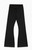 PAC 1980 Kids Kids PAC WHISPER Active Black Crossover Flare Yoga Pants - 0783461580067