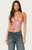 Edikted Women's Cheri Bead & Sequin Backless Top - 0263609690564