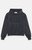 Fear of God ESSENTIALS Women's Iron Gray '90s Fleece Hoodie - 0192611980010634
