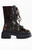 AZALEA WANG Women's Etra Espresso Flatform Booties - 0275611590210