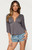 Edikted Women's Kleoh V Neck Babydoll Top - 0263609690558