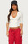 Edikted Women's Garla V-Neck Quarter Sleeve Top - 0261609690026